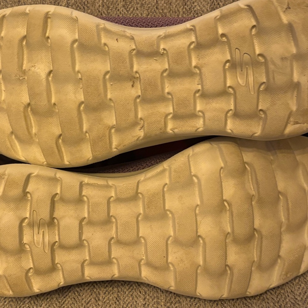 Skechers Women's Lavender Slip-On Sneakers - Picture 8 of 9